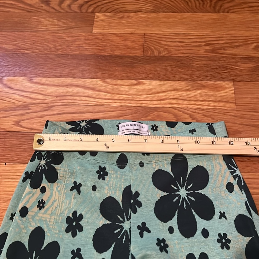 Urban Outfitters Bryn Floral Power Retro Soft Flare Pants Size XS - Picture 7 of 10